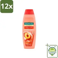 Palmolive - Naturals - 2in1 Shampoo - Perzik - Hydra Balance - 350 ml - Voordeelverpakking - 12 stuks - 2-in-1 shampoo - Perzik shampoo