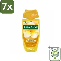 Palmolive 7 x Douchegel Aroma Essence Forever Happy 250 ml - Grootverpakking - Douchegel - Frangipani - Neroli - - Aroma Essence