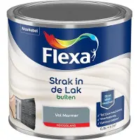 Flexa - Strak In De Lak Buitenlak Hoogglans - Vol Marmer - Mengverf - 500 Ml