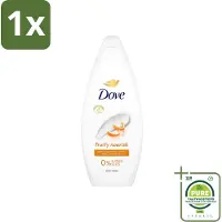 Dove 1 x Fruity Nourish - Douchegel - Sulfaatvrij - 250 ml - Douchegel - - Fruity Nourish - Hydraterend - Voedend
