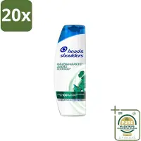 Head & shoulders 20 x - Anti-Roos Shampoo - Jeukende Hoofdhuid - 285 ml - Grootverpakking - Jeukende Hoofdhuid - Anti-roos Shampoo - Roosvrij Haar - Hoofdhuid Verzorging - Jeuk Beheersen