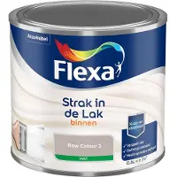 Flexa - Strak In De Lak Binnenlak Mat - Raw Colour 1 - Mengverf - 500 Ml