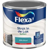 Flexa - Strak In De Lak Buitenlak Hoogglans - 85% Eiland - Mengverf - 500 Ml