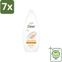 Dove 7 x Fruity Nourish - Douchegel - Sulfaatvrij - 250 ml - Grootverpakking - Douchegel - - Fruity Nourish - Hydraterend - Voedend