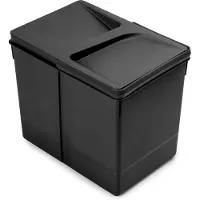 Emuca 8198117 Prullenbak 15l