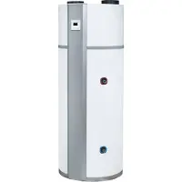 Nibe combi warmtepomp ventilatie lucht/water boiler 260L m. energielabel A+