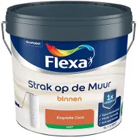 Flexa - Strak Op De Muur Binnen Mat - Exquisite Coral - Mengverf - 5 L