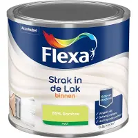 Flexa - Strak In De Lak Binnenlak Mat - 85% Bamboe - Mengverf - 500 Ml