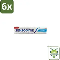 Sensodyne - Tandpasta - Cool Mint - Gevoelige Tanden - 75 ml - Voordeelverpakking - 6 stuks - Tandgevoeligheid - Tandpasta