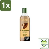 Timotei 1 x - Shampoo - Intens Bruin - 300 ml - Bruin Haar Shampoo - Henna Shampoo - Natuurlijke Shampoo - Siliconen Shampoo - Duurzame Shampoo