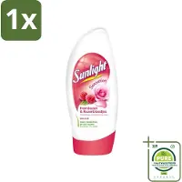 Sunlight 1 x - Douchegel - PH Neutraal - Rozen En Frambozen - 250 ml - Douchegel - Rozengeur - Frambozengeur - PH Neutraal - Hydraterend