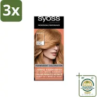 Syoss 3 x - Haarverf Colors Pantone - 9-67 Coral Gold - 1 Haarkleuring - Grootverpakking - Haarverf - Haarkleur - Pantone - Coral Gold - Haarverkleuring