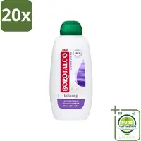 Borotalco 20 x - Douchegel - Relaxing - Lavender & Iris - 250 ml - Grootverpakking - Douchegel - Lavendel - Iris - Ontspannend - Hydraterend