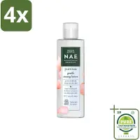 N.A.E. - Toning Lotion - Zuiverend & Hydraterend - Biologisch & Vegan - 200ml - Voordeelverpakking - 4 stuks - Biologische toner - Rozenwater toner