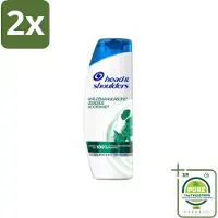 Head & shoulders - Anti-Roos Shampoo - Jeukende Hoofdhuid - 285 ml - Voordeelverpakking - 2 stuks - Roos shampoo - Anti-roos shampoo