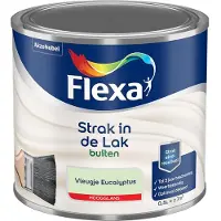 Flexa - Strak In De Lak Buitenlak Hoogglans - Vleugje Eucalyptus - Mengverf - 500 Ml