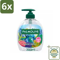 Palmolive Handzeep Aquarium 300 ml - Voordeelverpakking - 6 stuks - Vegan - PH-neutraal