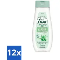 Le Chat 12 x - Douchegel - PH Neutraal - Met Extract Van Aloë Vera - Verfrissend - 300 ml - Douchegel - Aloë Vera - PH Neutraal - Verfrissend - Huidverzorging