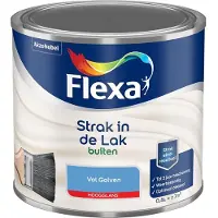 Flexa - Strak In De Lak Buitenlak Hoogglans - Vol Golven - Mengverf - 500 Ml