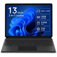 Ninkear 13 inch 2-in-1 Laptop Intel N150 - 12GB LPDDR5 - 512GB SSD - 3000x2000 IPS Touchscreen - Windows 11 - WiFi 5 - Bluetooth 5.0