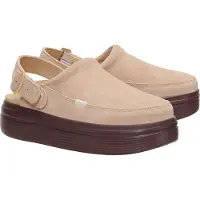 HEY DUDE HEYDUDE Austin Lift Suede Dames Klompen Sesam/Multi