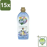 Dreft 15 x - Wasverzachter - Gekleurde Was - Blauwe Droom - Anti-Veroudering - 40 Wasbeurten - Grootverpakking - Wasverzachter - Wasmiddel - Kleurbescherming - Anti-aging - Collageen