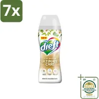 Dreft 7 x - Ultimate Care - Wasverzachter - Geurbooster - Gekleurde Was - Witte Bloem - 15 Wasbeurten - Grootverpakking - Wasmiddel - Geurbooster - Kleurbescherming - Wasverzachter - Vezelverzorging
