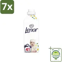 Lenor 7 x - Wasverzachter - Gevoelig - Milde Geur - 41 Wasbeurten - Grootverpakking - Wasverzachter - - Gevoelige Huid - Milde Geur - Langdurige Frisheid