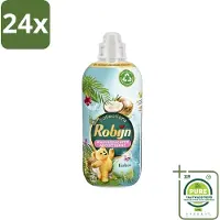 Robijn Collections - Wasverzachter - Kokos - 1,25L - 50 Wasbeurten - Voordeelverpakking - 24 stuks - Wasverzachter - Kokosgeur