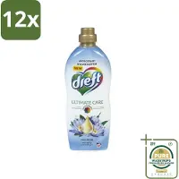 Dreft - Wasverzachter - Gekleurde Was - Blauwe Droom - Anti-Veroudering - 40 Wasbeurten - Voordeelverpakking - 12 stuks - Kleurbescherming - Anti-aging