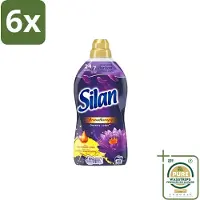 Silan Aromatherapy - Wasverzachter - Dreamy Lotus - Essentiële Oliën en Langdurige Parfum - 48 Wasbeurten - 1.056L - Voordeelverpakking - 6 stuks - Essentiële oliën - Lotus