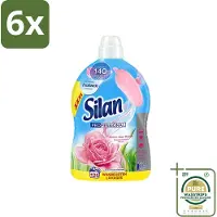 Silan Professional - Wasverzachter - Passie voor Rozen - 125 Wasbeurten - 2.75L - Voordeelverpakking - 6 stuks - Zachte kleding - Wasgoed