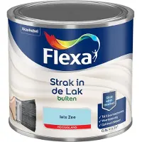 Flexa - Strak In De Lak Buitenlak Hoogglans - Iets Zee - Mengverf - 500 Ml