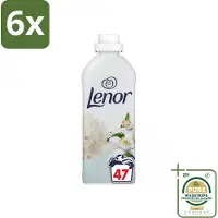 Lenor - Wasverzachter - Citroenbloesem & Zeekristal - 47 Wasbeurten - Voordeelverpakking - 6 stuks - Citroenbloesem - Zeekristal