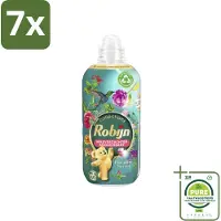 Robijn 7 x Collections - Wasverzachter - Paradise Secret - Biologisch Afbreekbaar - 1,25L - 50 Wasbeurten - Grootverpakking - Wasverzachter - Wasmiddel - Geur - Frisheid - Zachtheid