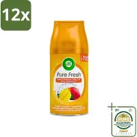 Air Wick Freshmatic - Luchtverfrisser Navulling - Tropische Mango - 250ml - Voordeelverpakking - 12 stuks - Freshmatic - Geurverspreider