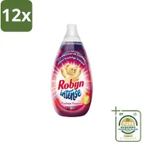 Robijn Intense - Wasverzachter - Intense Fuchsia Passion - 870ml - 58 Wasbeurten - Voordeelverpakking - 12 stuks - Geur - Frisheid