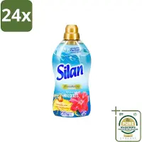 Silan Aromatherapy - Wasverzachter - Relaxing Maldives - Essentiële Oliën en Langdurige Parfum - 48 Wasbeurten - 1.056L - Voordeelverpakking - 24 stuks - Essentiële oliën - Tropische geur