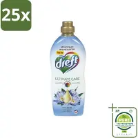 Dreft 25 x - Wasverzachter - Gekleurde Was - Blauwe Droom - Anti-Veroudering - 40 Wasbeurten - Grootverpakking - Wasverzachter - Wasmiddel - Kleurbescherming - Anti-aging - Collageen