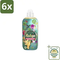 Robijn Collections - Wasverzachter - Paradise Secret - Biologisch Afbreekbaar - 1,25L - 50 Wasbeurten - Voordeelverpakking - 6 stuks - Geur - Frisheid