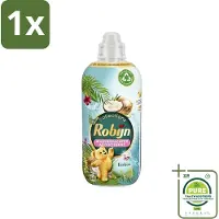 Robijn 1 x Collections - Wasverzachter - Kokos - 1,25L - 50 Wasbeurten - Wasverzachter - Kokosgeur - Zachte Was - Frisse Was - Wasverzachter 1.25L