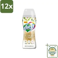 Dreft - Ultimate Care - Wasverzachter - Geurbooster - Gekleurde Was - Witte Bloem - 15 Wasbeurten - Voordeelverpakking - 12 stuks - Wasmiddel - Kleurbescherming