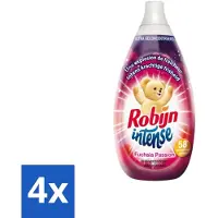 Robijn Intense - Wasverzachter - Intense Fuchsia Passion - 870ml - 58 Wasbeurten - Voordeelverpakking - 4 stuks
