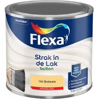 Flexa - Strak In De Lak Buitenlak Hoogglans - Vol Bubbels - Mengverf - 500 Ml
