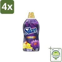 Silan Aromatherapy - Wasverzachter - Dreamy Lotus - Essentiële Oliën en Langdurige Parfum - 48 Wasbeurten - 1.056L - Voordeelverpakking - 4 stuks - Wasverzachter - Geur