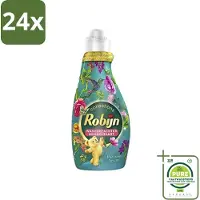 Robijn Collections - Wasverzachter - Paradise Secret - 1,25L - 50 Wasbeurten - Voordeelverpakking - 24 stuks - Wasverzachter - Wasparfum
