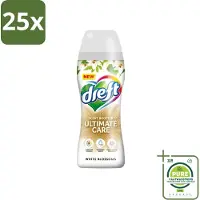 Dreft 25 x - Ultimate Care - Wasverzachter - Geurbooster - Gekleurde Was - Witte Bloem - 15 Wasbeurten - Grootverpakking - Wasverzachter - Geur - Wasmiddel - Kleurbescherming - Wasverzorging
