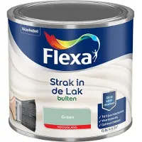 Flexa - Strak In De Lak Buitenlak Hoogglans - Green - Mengverf - 500 Ml