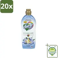 Dreft 20 x - Wasverzachter - Gekleurde Was - Blauwe Droom - Anti-Veroudering - 40 Wasbeurten - Grootverpakking - Wasverzachter - Wasmiddel - Kleurbescherming - Anti-aging - Collageen