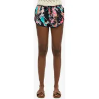 Superdry Dames Vintage strandshort met marineprint (XS), Casual, Duurzaam, Gerecycled nylon, Marineblauw W7110347A